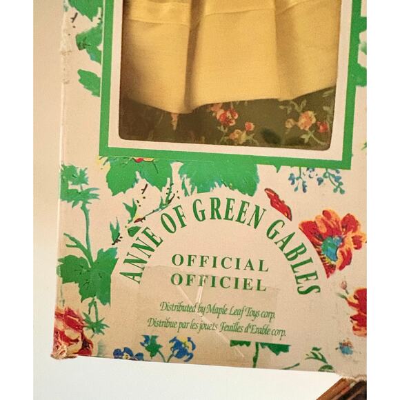 Vintage Anne of Green Gables Porcelain Doll Romero 12” in Box Maple Leaf Toys - Picture 7 of 8